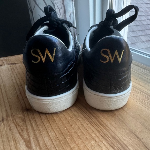 Stuart Weitzman Daryl Sneakers 37.5 - Picture 7 of 7